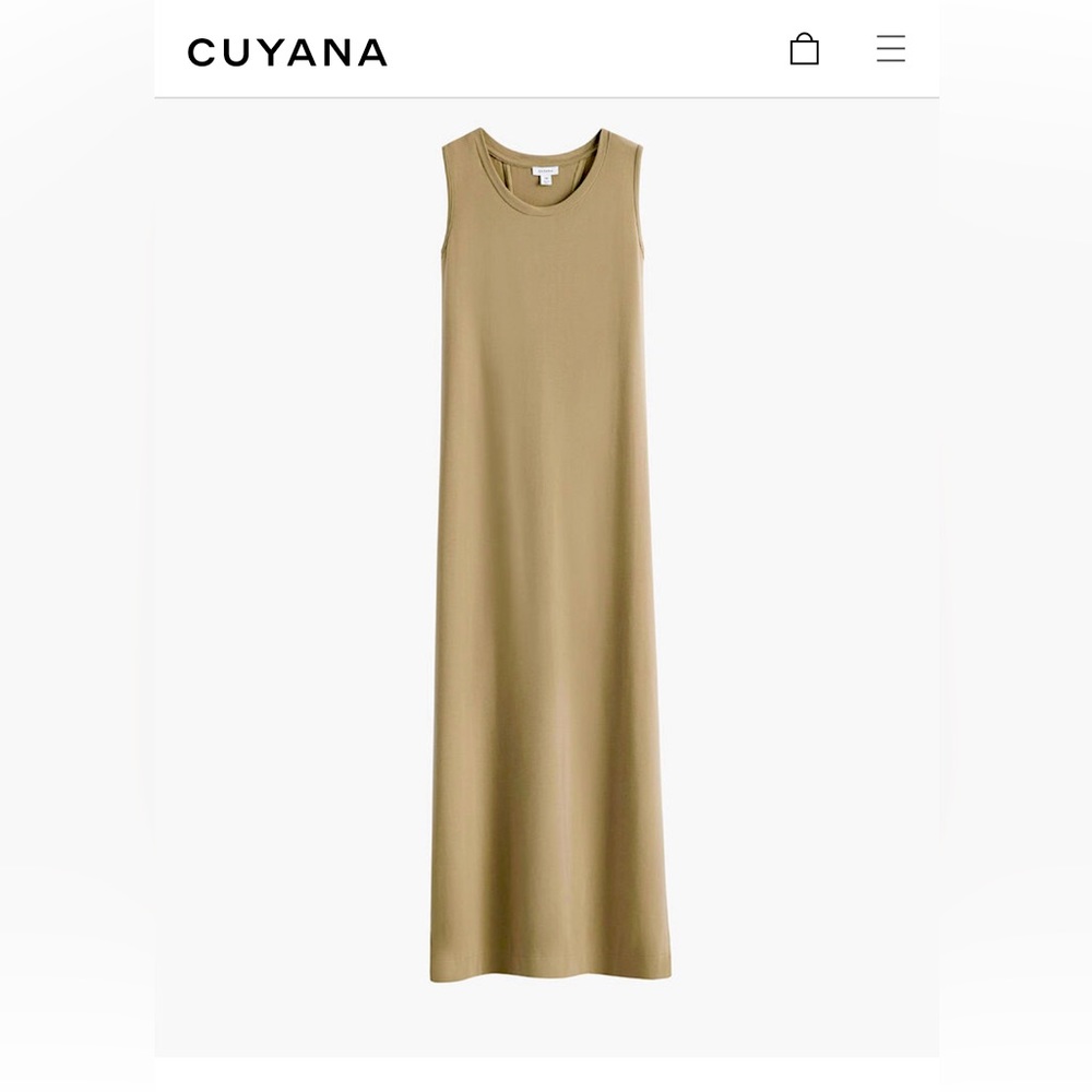 Cuyana Drape-back Dress